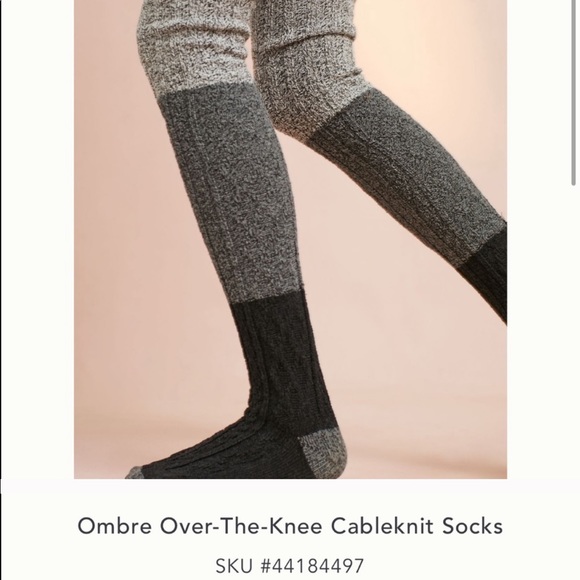 Anthropologie ombré Lux thigh high socks - Picture 12 of 13
